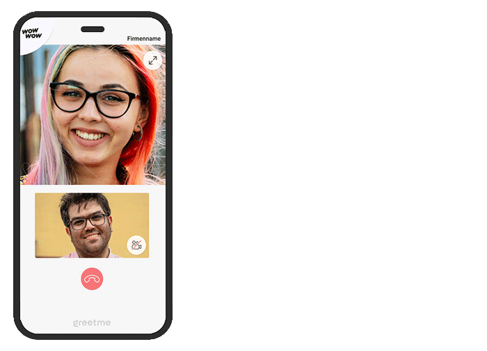 Videoberatung mit greetme